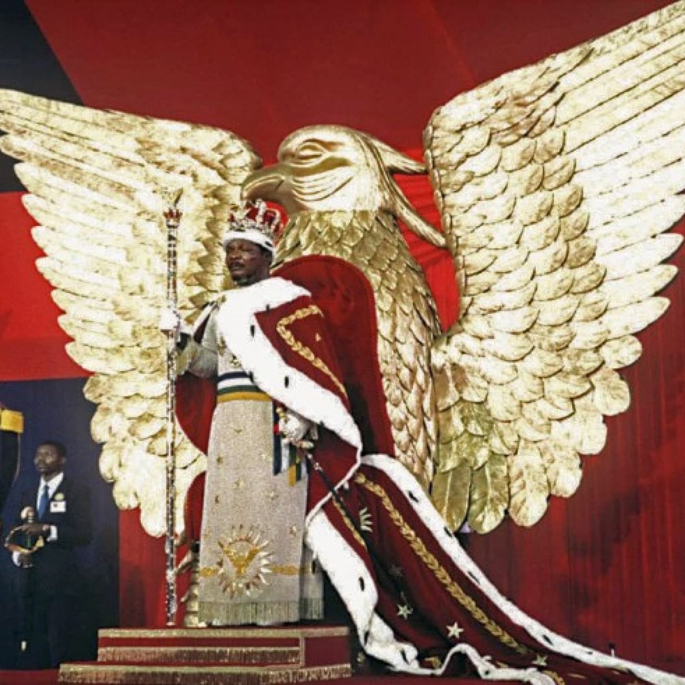  Bokassa về sau còn tự xưng làm hoàng đế. (Ảnh: The Times)