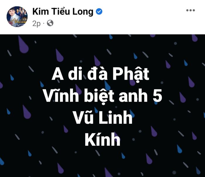 Dàn sao Việt tiếc thương vô hạn trước tin NSƯT Vũ Linh qua đời