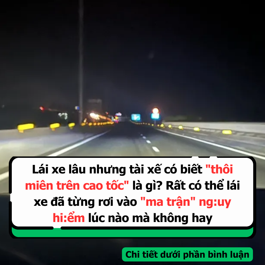 Lái xe lâu nhưng tài xế có biết 